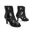 VFBoot Classic 3314 Black Leather & Black Fishnet with 3" Heel (6812) in the photo 