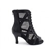 VFBoot Classic 3314 Black Leather & Black Fishnet with 3" Heel (6812) in the photo 