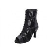 VFBoot Classic 3314 Black Leather & Black Fishnet with 3" Heel (6812) in the photo 