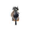 SERA7023 Black Leather with 3" Flare Heel (5059) in the photo 