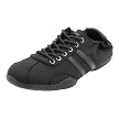 VFSN190 Black Spandex with flat heel in the photo 